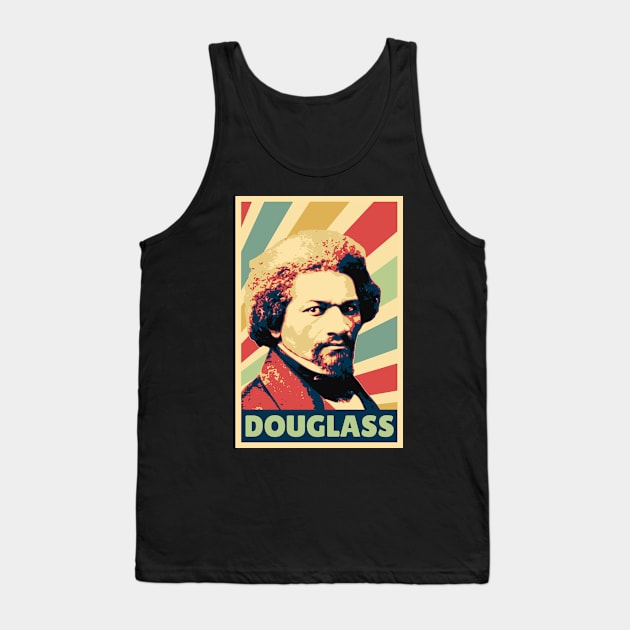 Frederick Douglass Vintage Colors Tank Top by Nerd_art